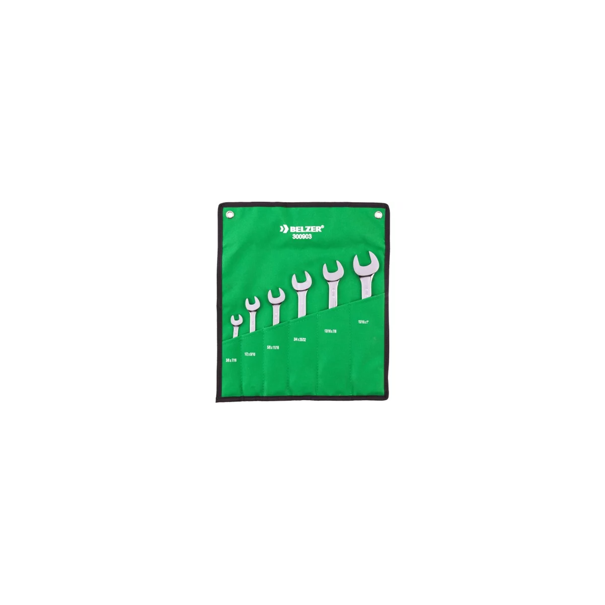 Jogo De Chave Fixa 3/8 A 1 6 Peças - BELZER-300903B