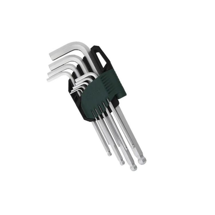 Jogo De Chave Hexagonal Abaulada Longa 1.5 a 10 - SATA - ST09105ASJ