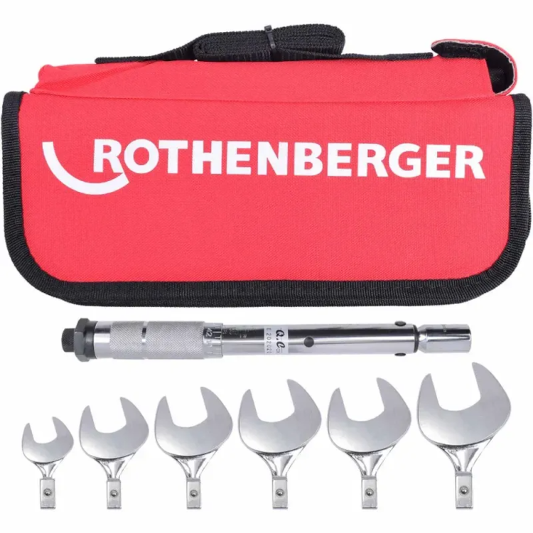 Jogo de Chaves Dinamometricas de 17 a 29mm com 6PC - ROTHENBERGER-175001