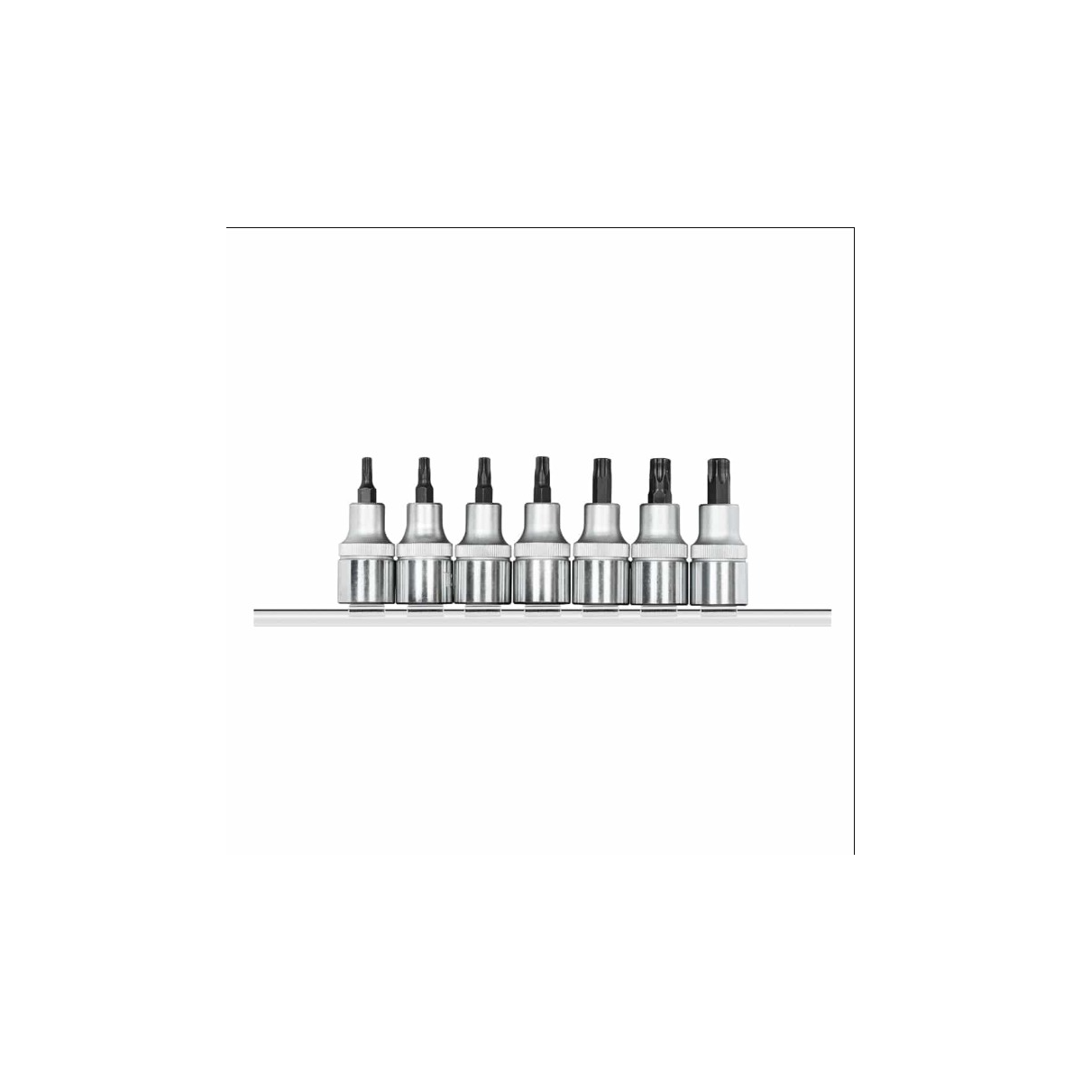 Jogo de Chaves Soquete TX Perfil Hexalobular 1/2" 7 Peças - GEDORE RED-3300029