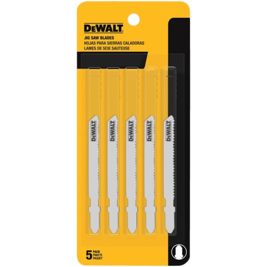 Jogo De Lâmina Tico Tico Corte Fino 3" 24 Dentes - DEWALT-DW37765