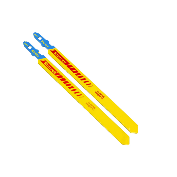 Jogo de Lâminas Bi-Metal para Serra Tico-Tico 100mm 24D com 5 Peças - STARRETT-BU424