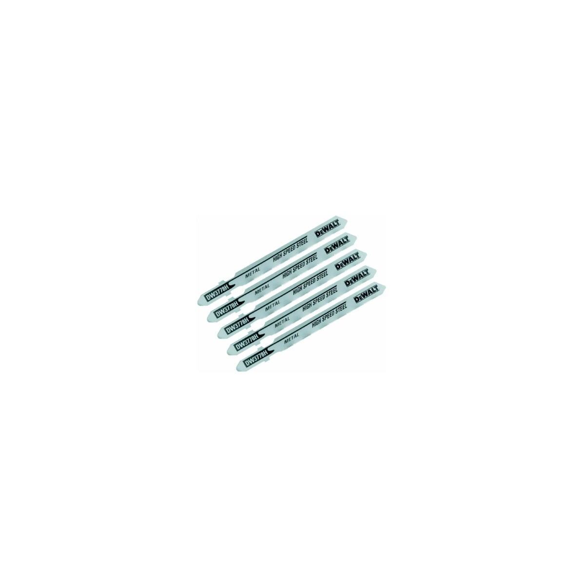 Jogo de Lâminas de Serra Tico-Tico 36DPP Corte Chapa Metal DEWALT-DW3778-5