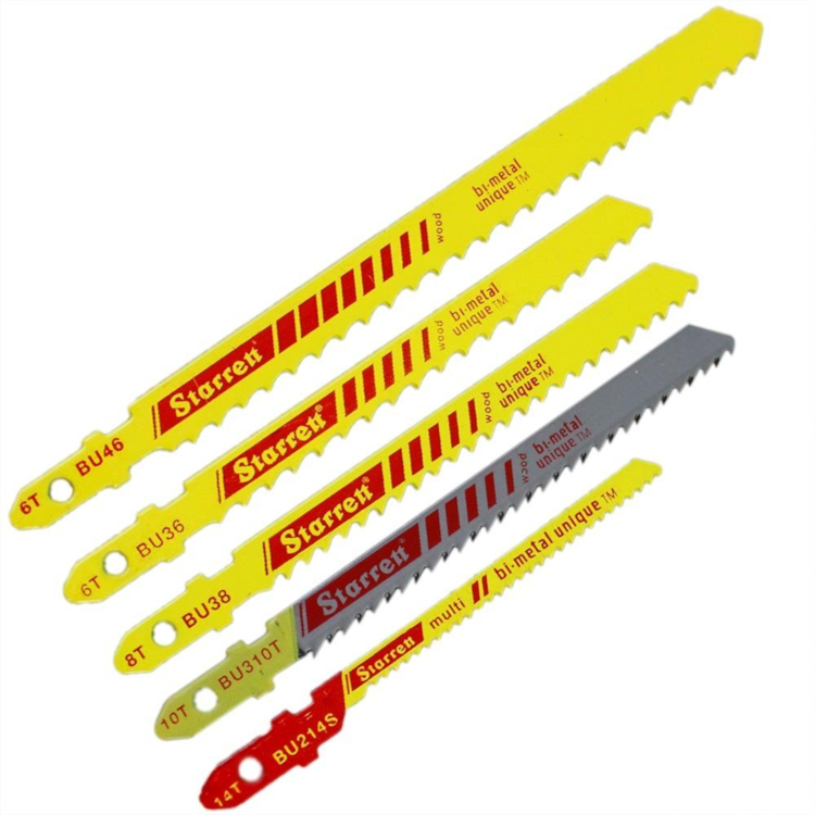 Jogo de Lâminas para Serra Tico-Tico com 5 Peças - STARRETT-BU1