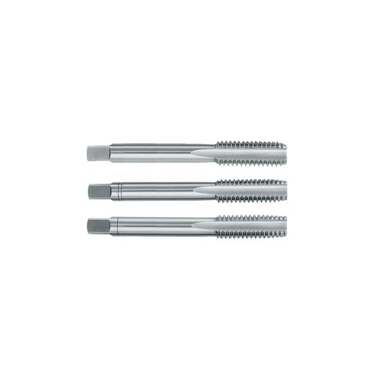 Jogo de Macho Manual M16 2.0mm 3 Pçs HANSATECNICA-22935
