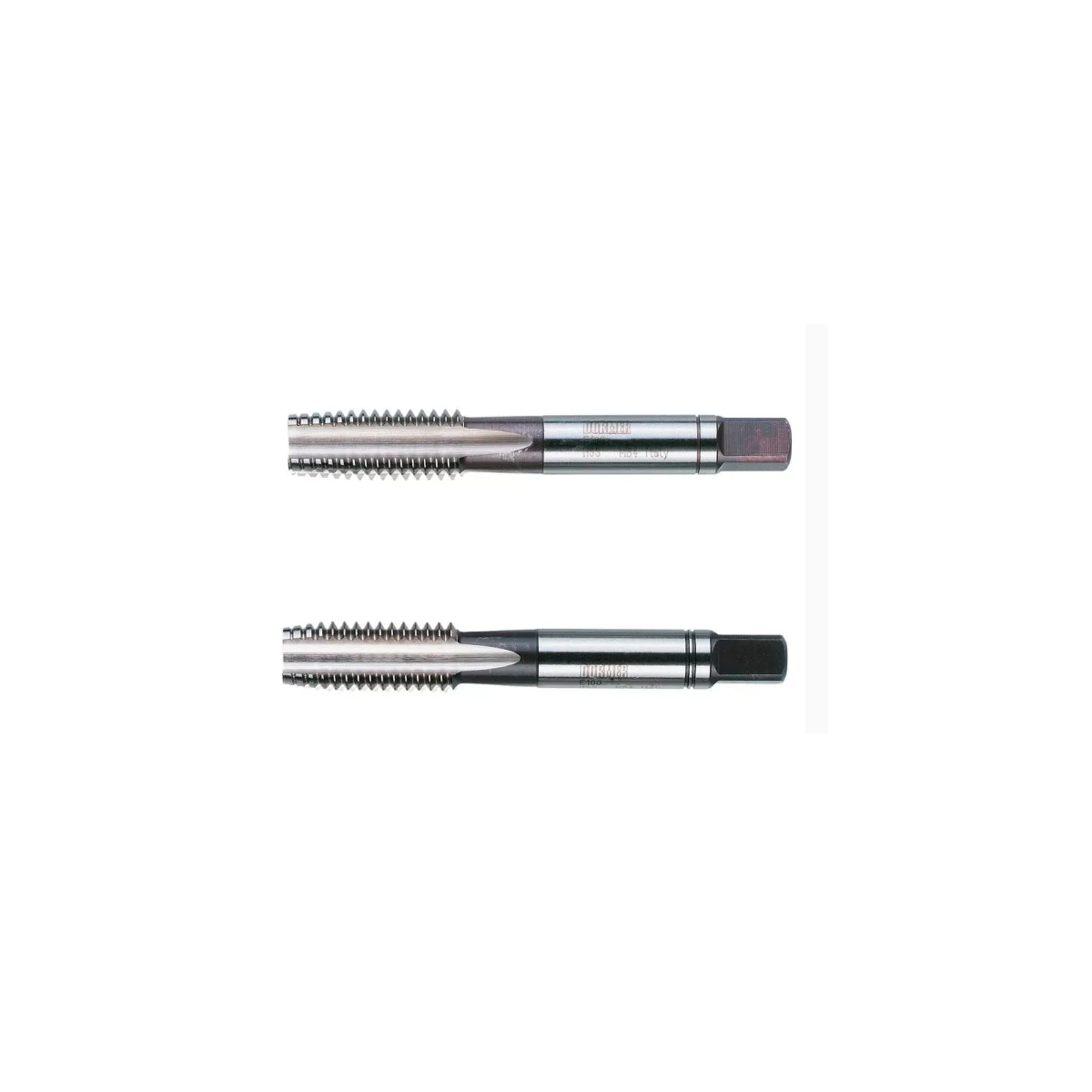 Jogo de Macho Manual M8 x 1,25 mm HSS DIN 352 com 3 Peças - DORMER-E100M8NO8