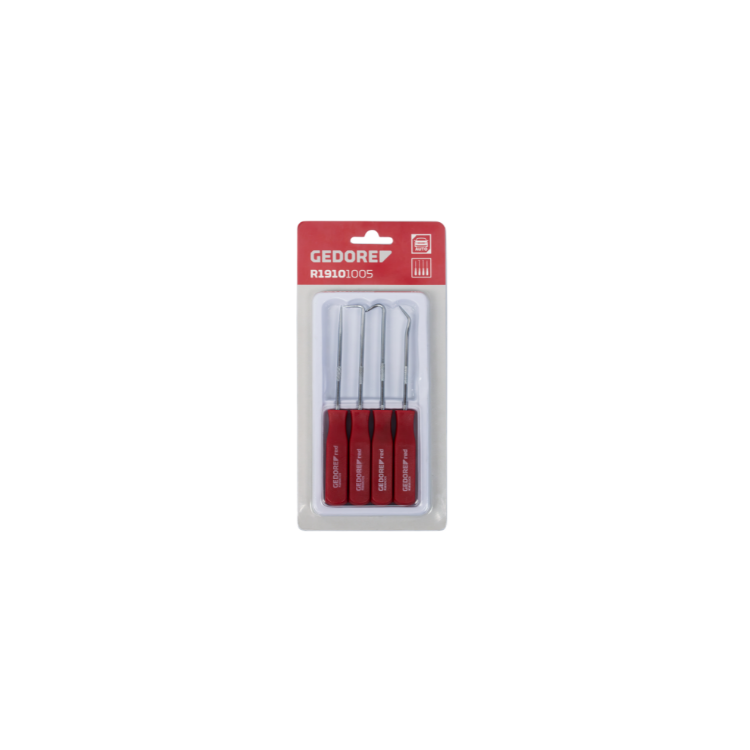 Jogo de Minipegadores 4 Peças - GEDORE RED-R19101005