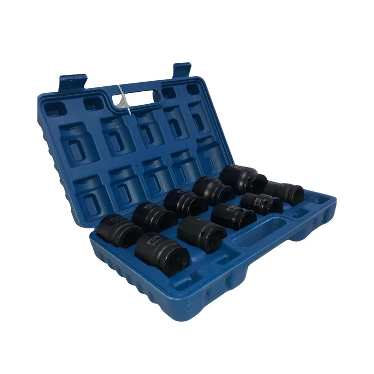 Jogo de Soquete 3/14 19 A 46 MM Sextavado Curto Com Maleta Impacto 10P LDR-PRO1946K