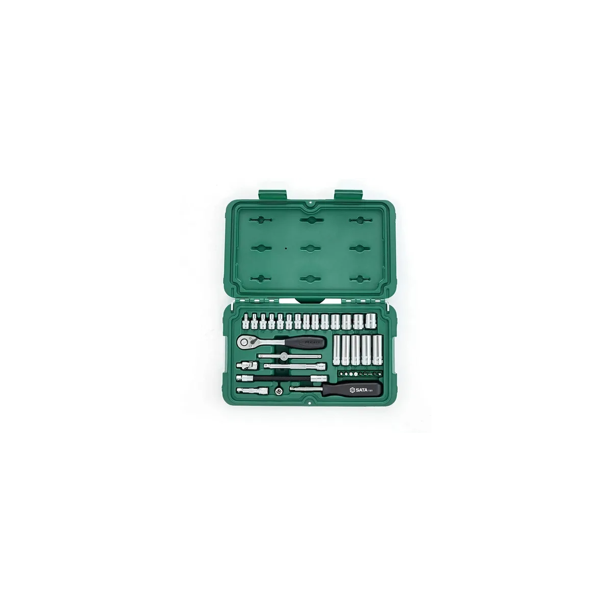 Jogo De Soquete Sextavado 1/4 3 5 a 14/8 a 13 - SATA - ST09001SJ