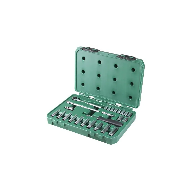 Jogo De Soquete Sextavado 1/4 5/32 a 1/2 - SATA - ST09098SJ