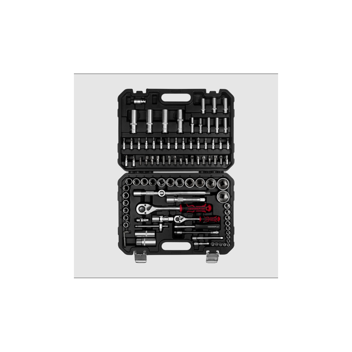 Jogo de Soquetes 1/4" + 1/2" 94 Peças - GEDORE RED-3300247