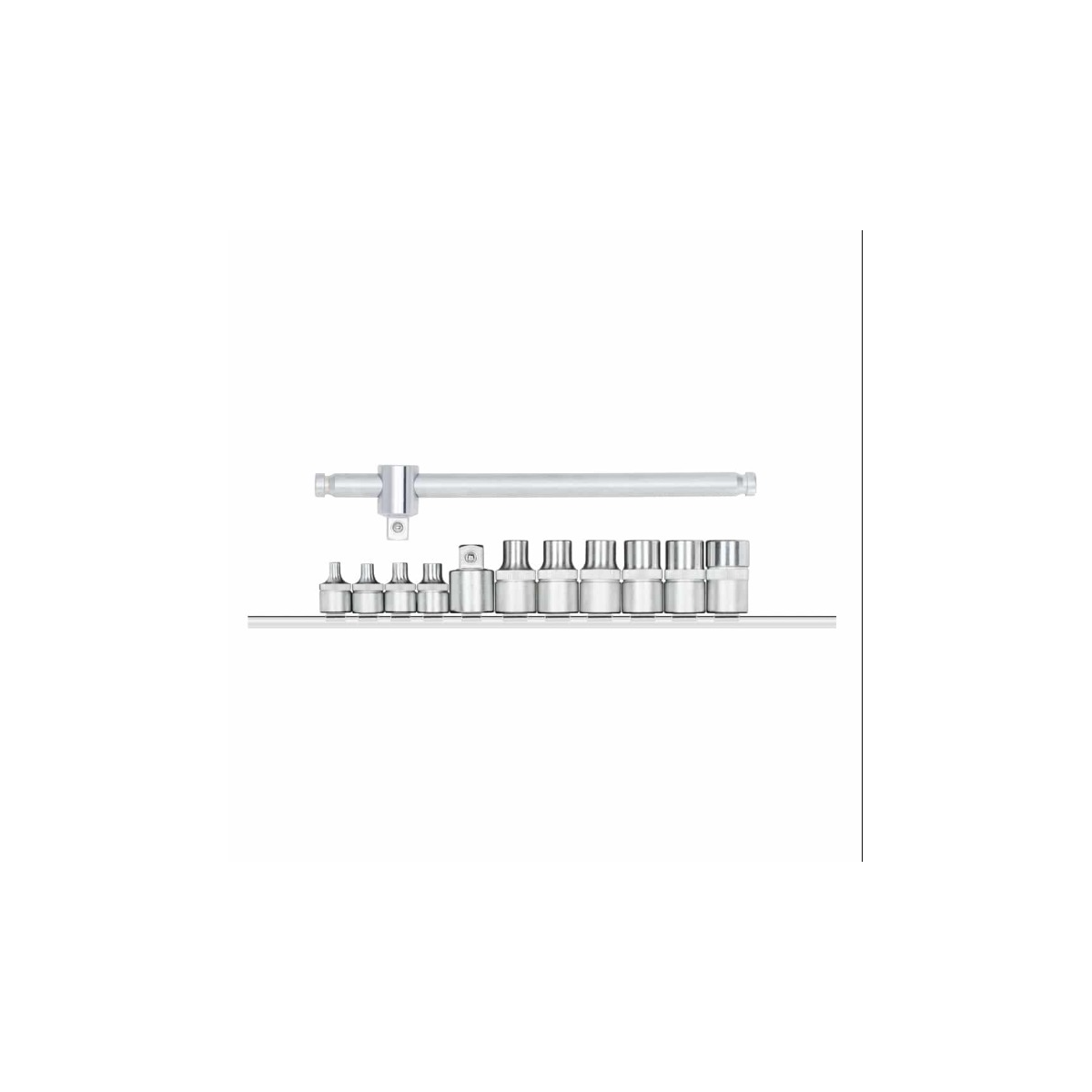 Jogo de Soquetes 3/8" + 1/2" TX Perfil Hexalobular 12 Peças - GEDORE RED-3300048