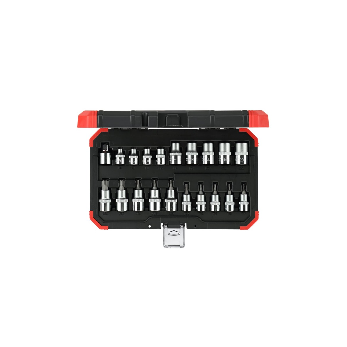 Jogo de Soquetes 3/8" + 1/2" TX Perfil Hexalobular 20 Peças - GEDORE RED-3300045