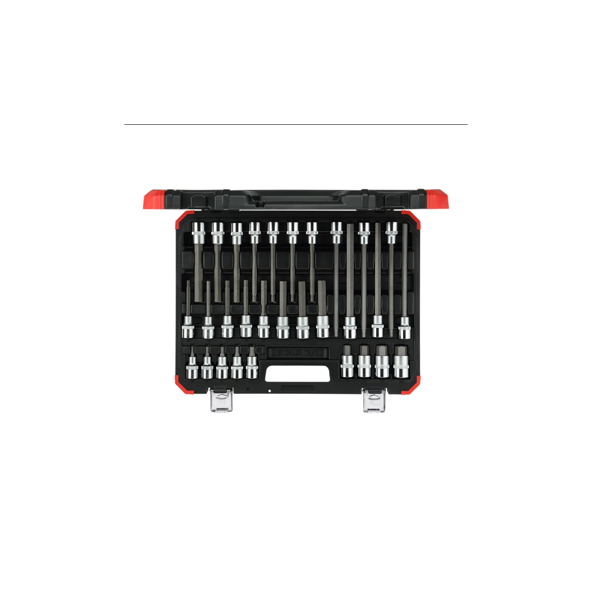 Jogo de Soquetes Hexagonais 1/2" 30 Peças - GEDORE RED-3301573