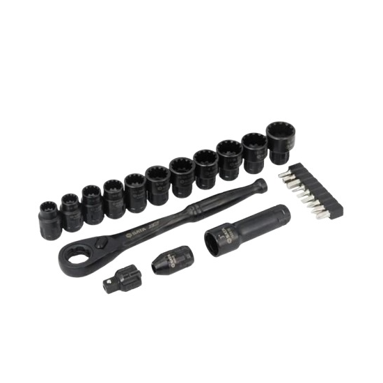 Jogo de Soquetes Pass-Thru® X6 24 Peças - SATA-ST09060G