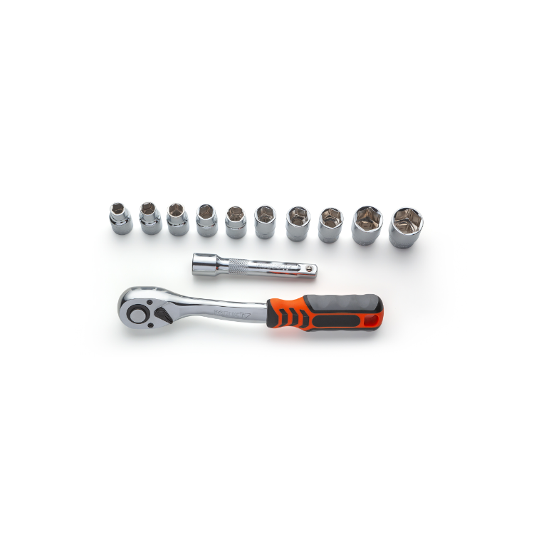 Jogo de Soquetes Sextavado 1/2" 12" Pecas - GEDORE-S69005014