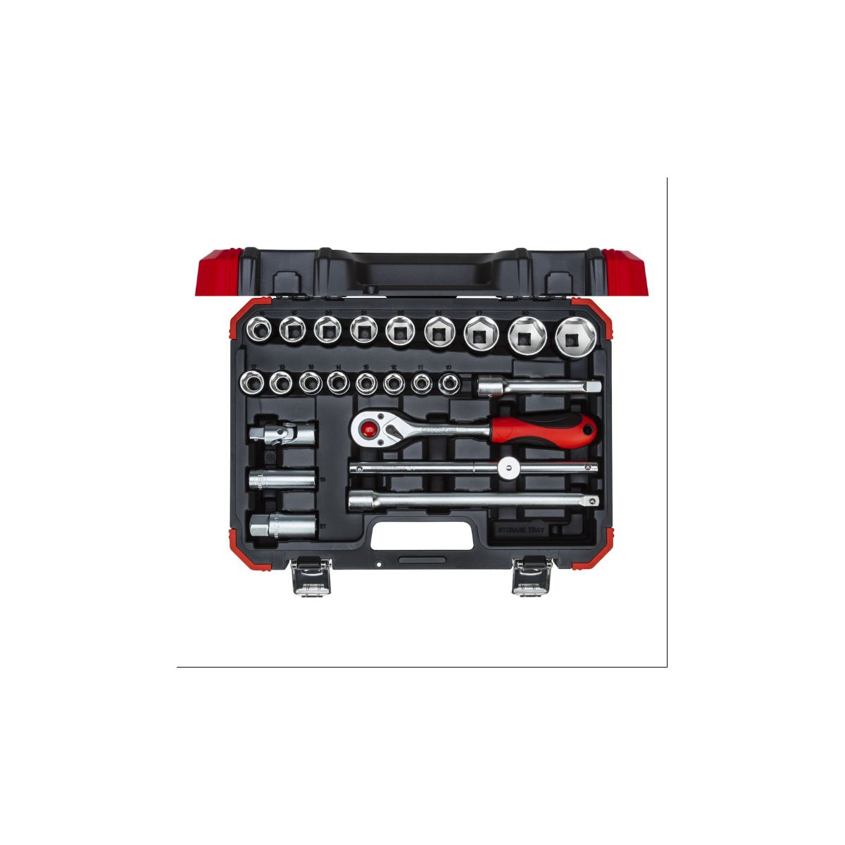 Jogo de Soquetes Sextavados 1/2" 24 Peças - GEDORE RED-3300555