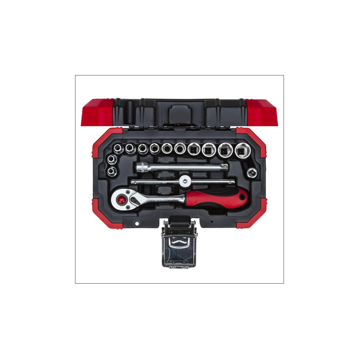 Jogo de Soquetes Sextavados 1/4" 16 Peças - GEDORE RED-3300050