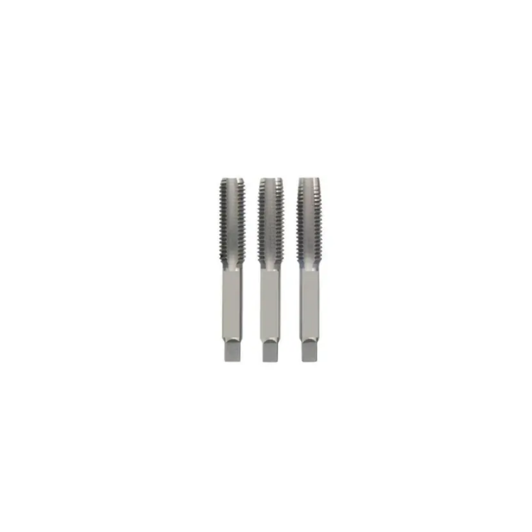 Jogo Macho Manual Hss Aço Rápido 1/4 20f Unc 3 Peças - HANSA-37064