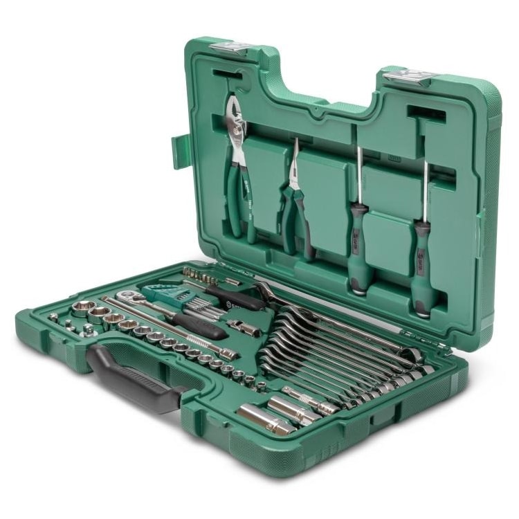Kit Jogo De Ferramentas Para Oficina com 59 Peças - Sata-ST09509