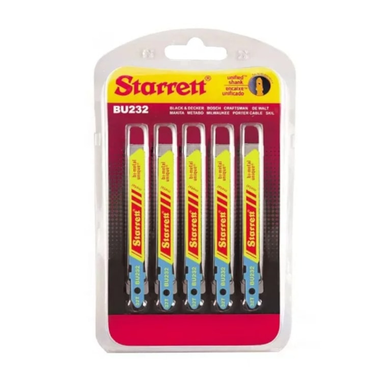 Lâmina de Serra Aço 50mm 32 Dentes com 5PC - STARRETT-BU232