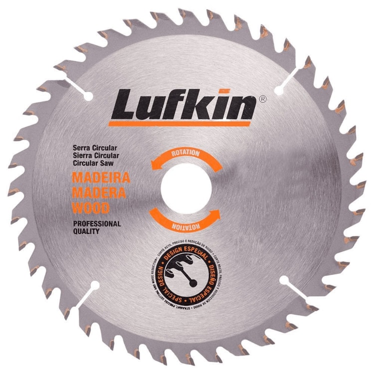 Lamina de Serra Circular Para Madeira 7.1/4 com 60 dentes - LUFKIN-807060L