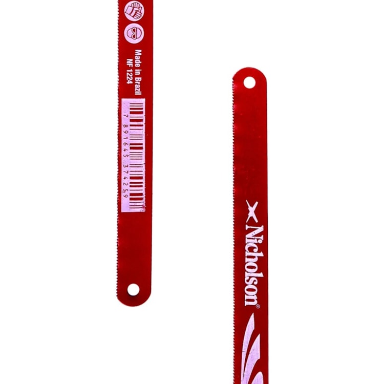 Lâmina de Serra Manual Bimetal Extraflex com 24 Dentes - NICHOLSON-NF1224CN