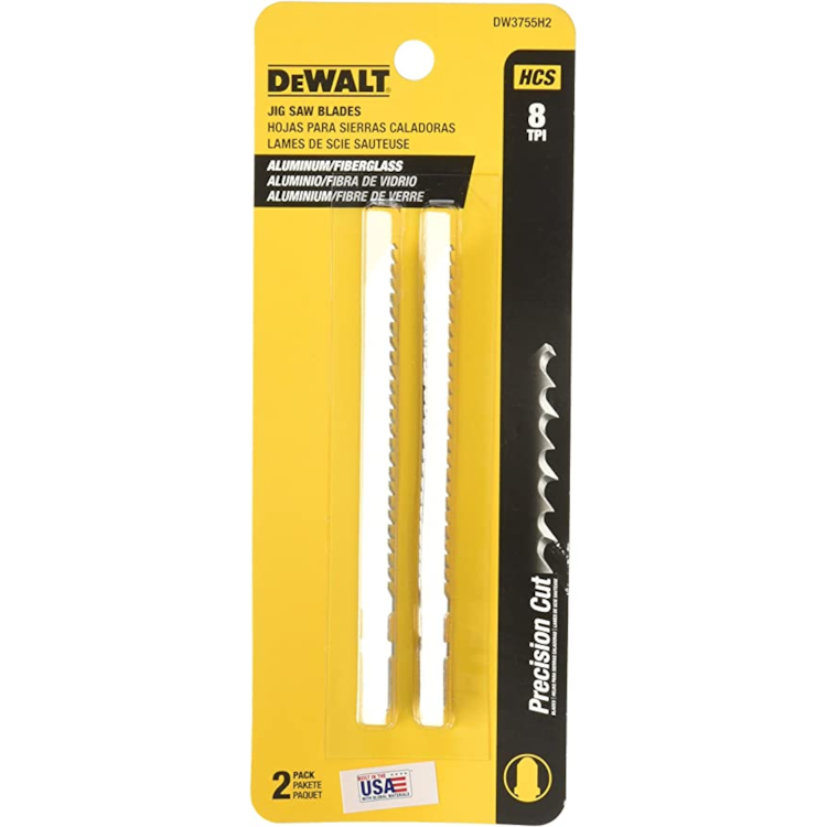 Lâmina de Serra Tico Tico para Madeira com 02 Peças - DEWALT-DW3750H2