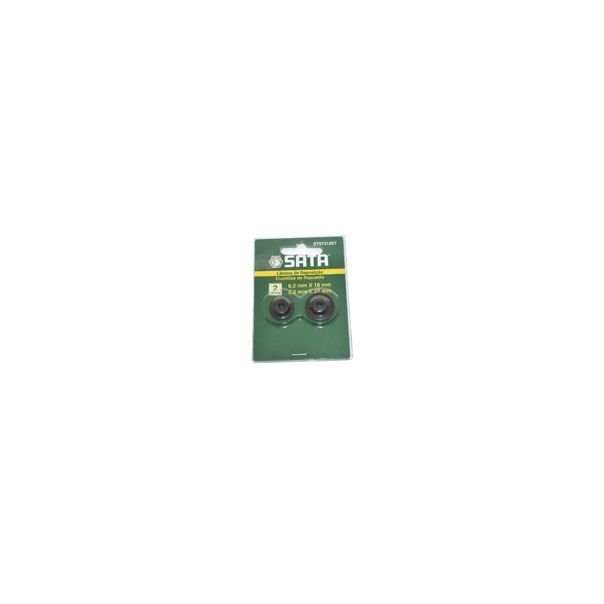 Lamina Reposição 6,2x18mm | 6,2x22mm - SATA - ST97312ST