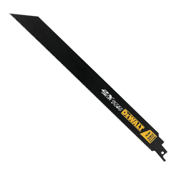 Lâmina Serra Sabre de 12 Pol. (304mm) Alto Rendimento com 5 Unidades - DEWALT-DWA41812
