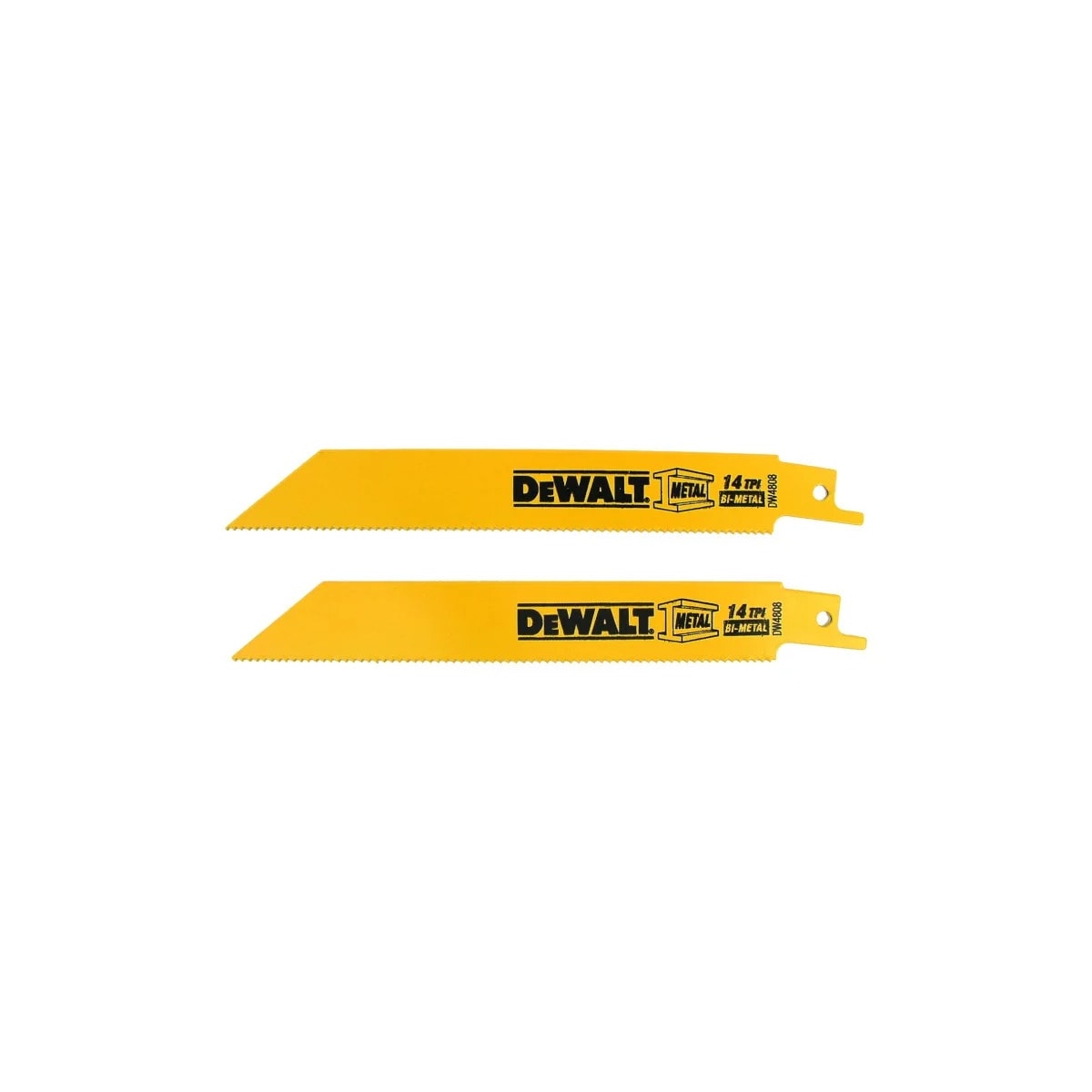 Lâmina Serra Sabre Metal 6" 14 Dentes 2 peças - DEWALT-DW48082