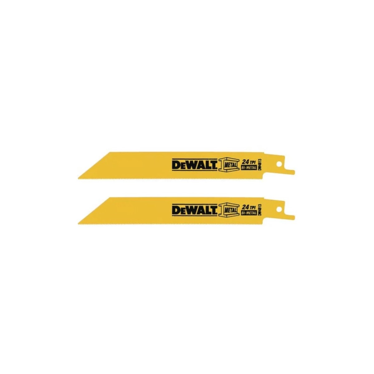 Lâmina Serra Sabre Metal 6" 24 Dentes 2 Peças - DEWALT-DW48132