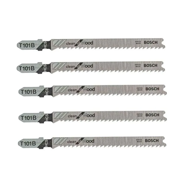 Lâmina Serra Tico Tico p/ Madeira 74mm com 5 Peças - BOSCH-2608667305