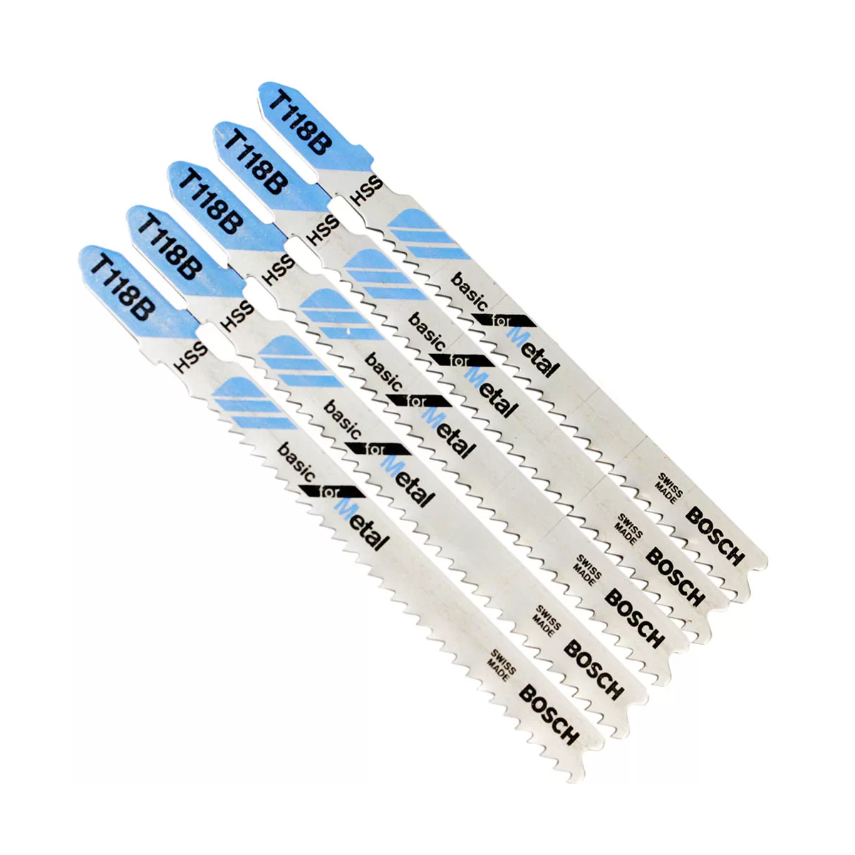 Lâminas de Serra Tico Tico HSS para Metal com 5 Peças - BOSCH-2608668146