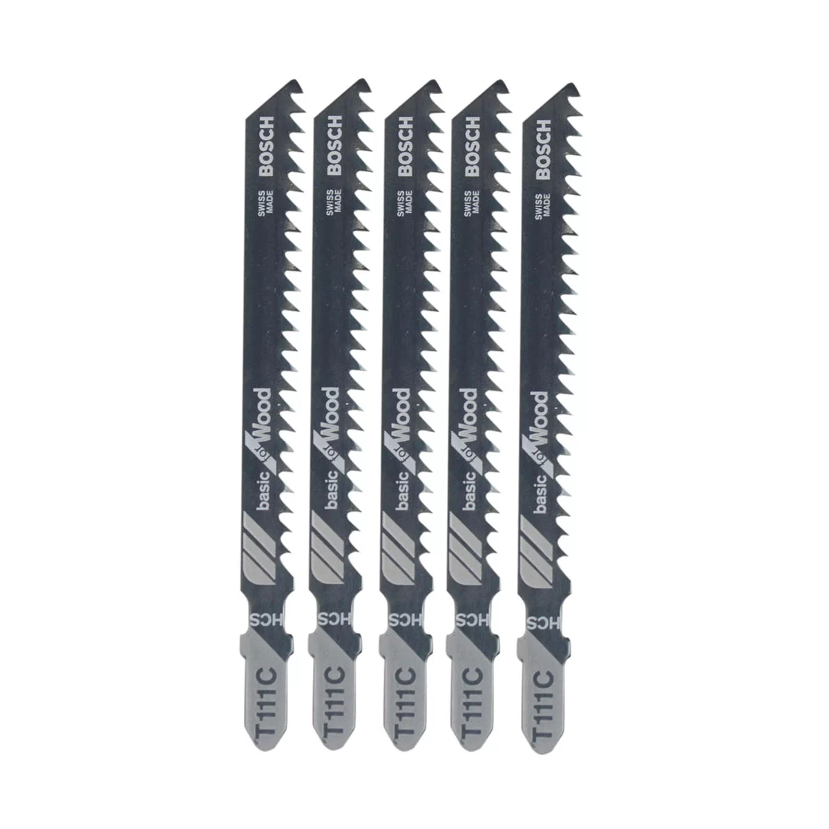 Lâminas de Serra Tico Tico para Madeira com 5 Peças - BOSCH-2608667300