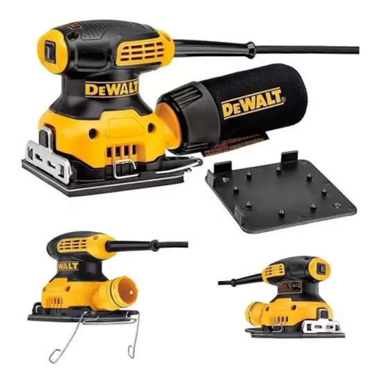 LIXADEIRA ORBITAL 230W DWE6411 DEWALT