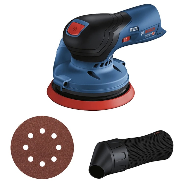 Lixadeira Orbital à Bateria GEX 12V-125 12V sem Bateria - BOSCH-601372101
