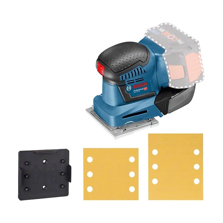 Lixadeira Orbital à Bateria GSS 18V-10 18V sem Bateria - BOSCH-06019D0200