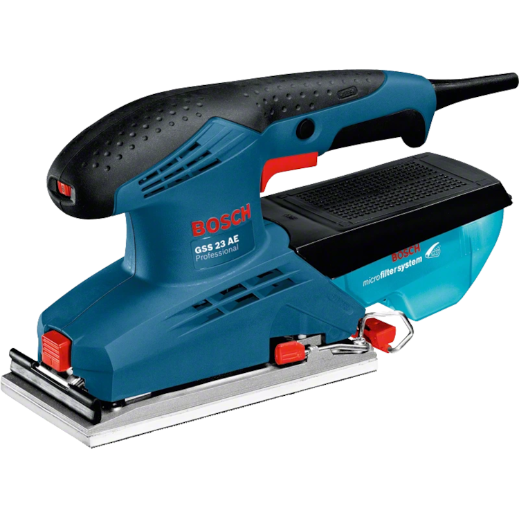 Lixadeira Orbital/Oscilante Retangular 190W GSS 23 AE - BOSCH-06010707E0
