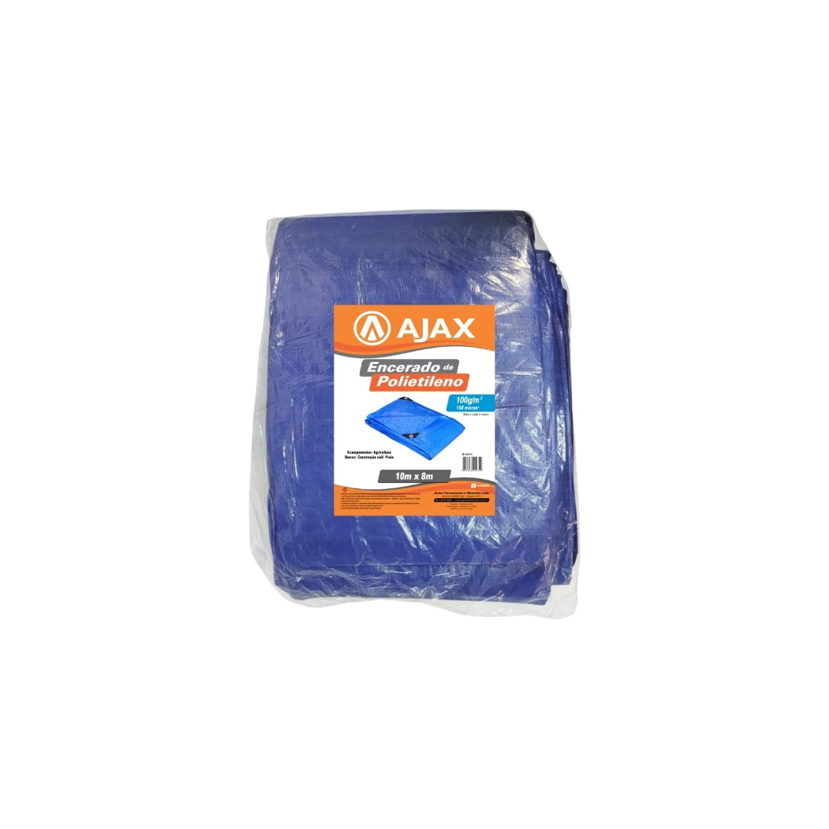 Lona Tipo Carreteiro Encerado Azul AJAX-6129084000