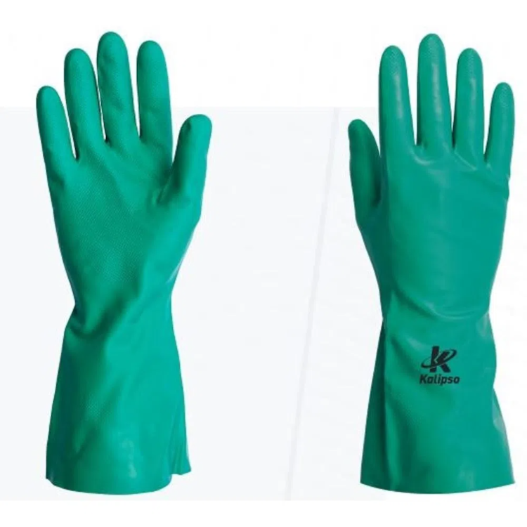 Luva de Látex Nitrílico Verde Tamanho M - Nitrili KA 10 - KALIPSO-020712