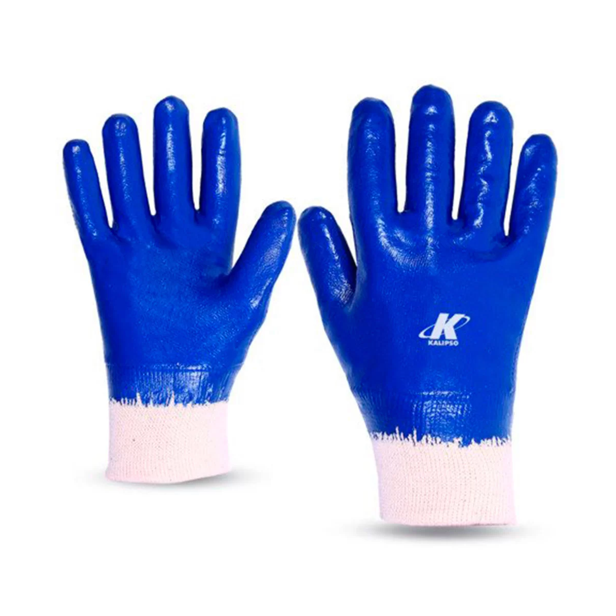 Luva de Segurança Nitrili-Ka30 Azul Tamanho G - KALIPSO-020733