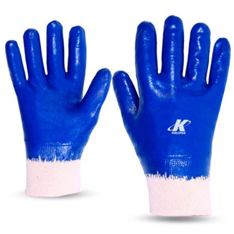 Luva de Segurança Nitrili-Ka30 Azul Tamanho G - KALIPSO-020733