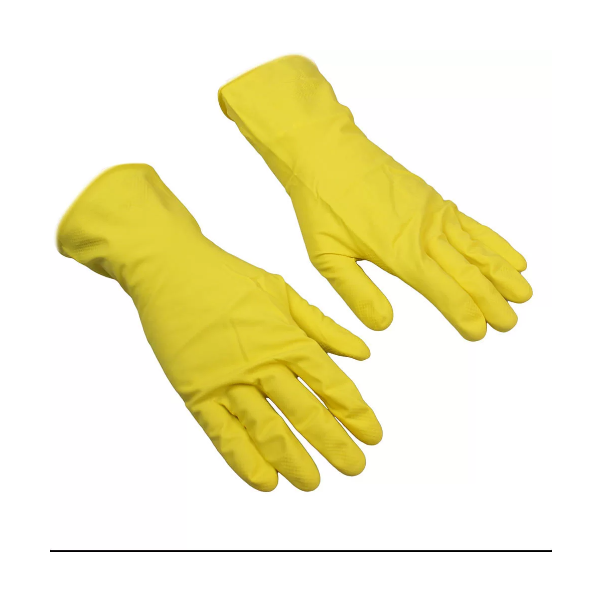 Luva Multiuso Látex Amarelo - Tamanho G - KALIPSO-020413