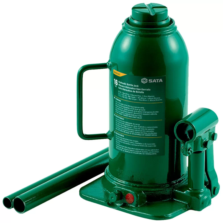Macaco Hidráulico Garrafa 16 Toneladas - SATA-ST97807ASC