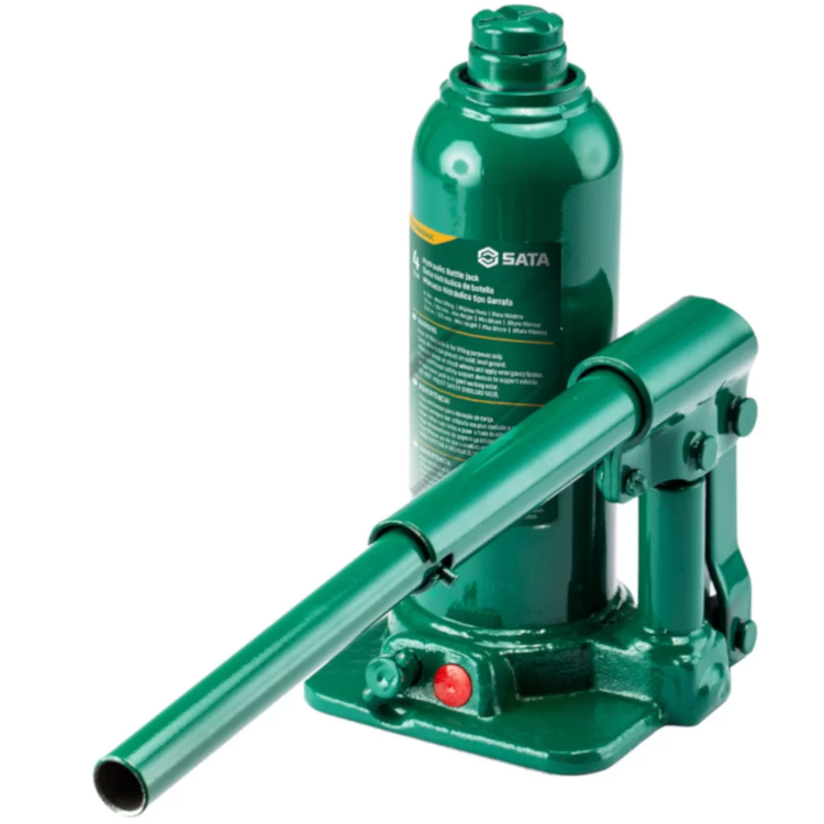 Macaco Hidráulico Garrafa 4 Toneladas - SATA-ST97802ASC
