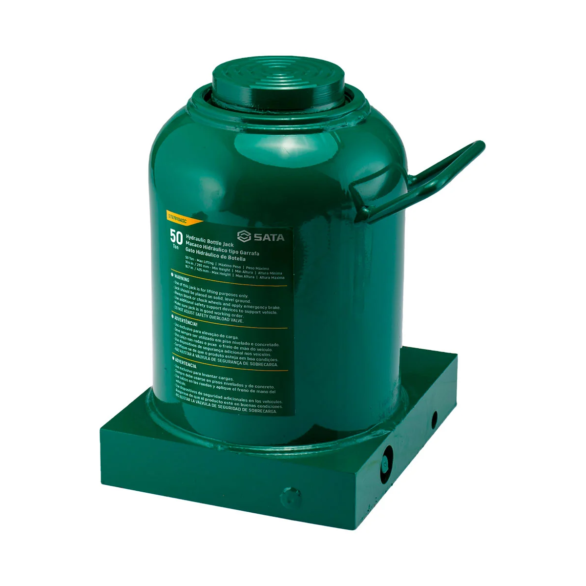 Macaco Hidráulico Garrafa 50 Toneladas - SATA-ST97810ASC