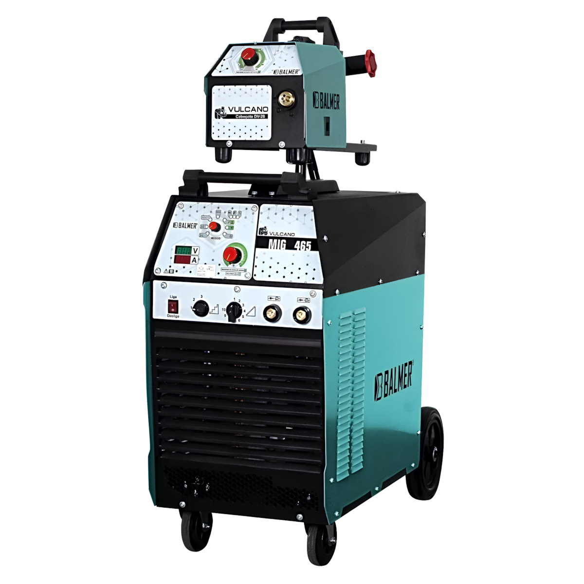 Máquina de Solda MIG/MAG Vulcano 465M Trifásica 220/380V - BALMER-30087223