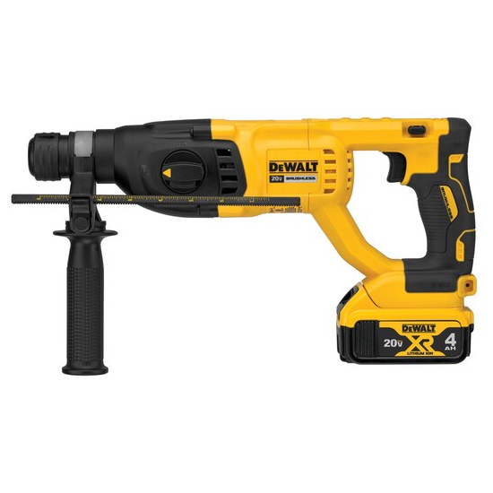 Martelete Perfurador/Rompedor SDS Plus 1'' (26 mm) 20V MAX* LI-ION Brushless 127V 4.0Ah - DEWALT-DCH133M2-BR