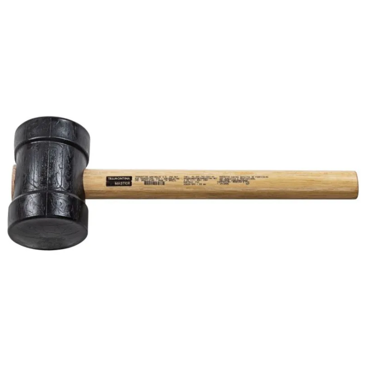 Martelo Borracha Preto -MAX-33010